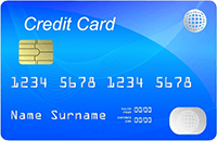 Credit Card (Card type without customer name)